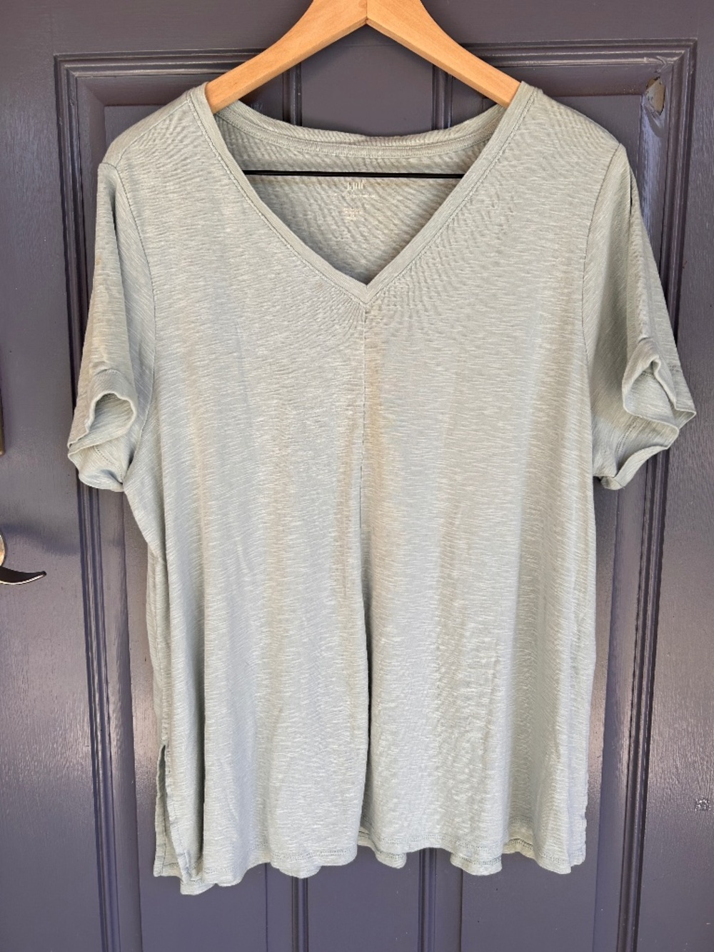 J. Jill V-neck Tee, 2X